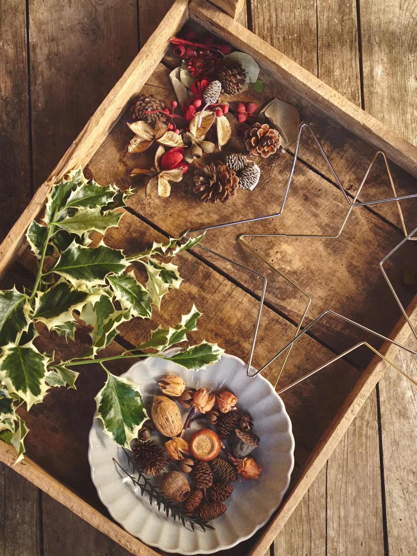 Søstrene Grene Assorterede Naturdekorationer