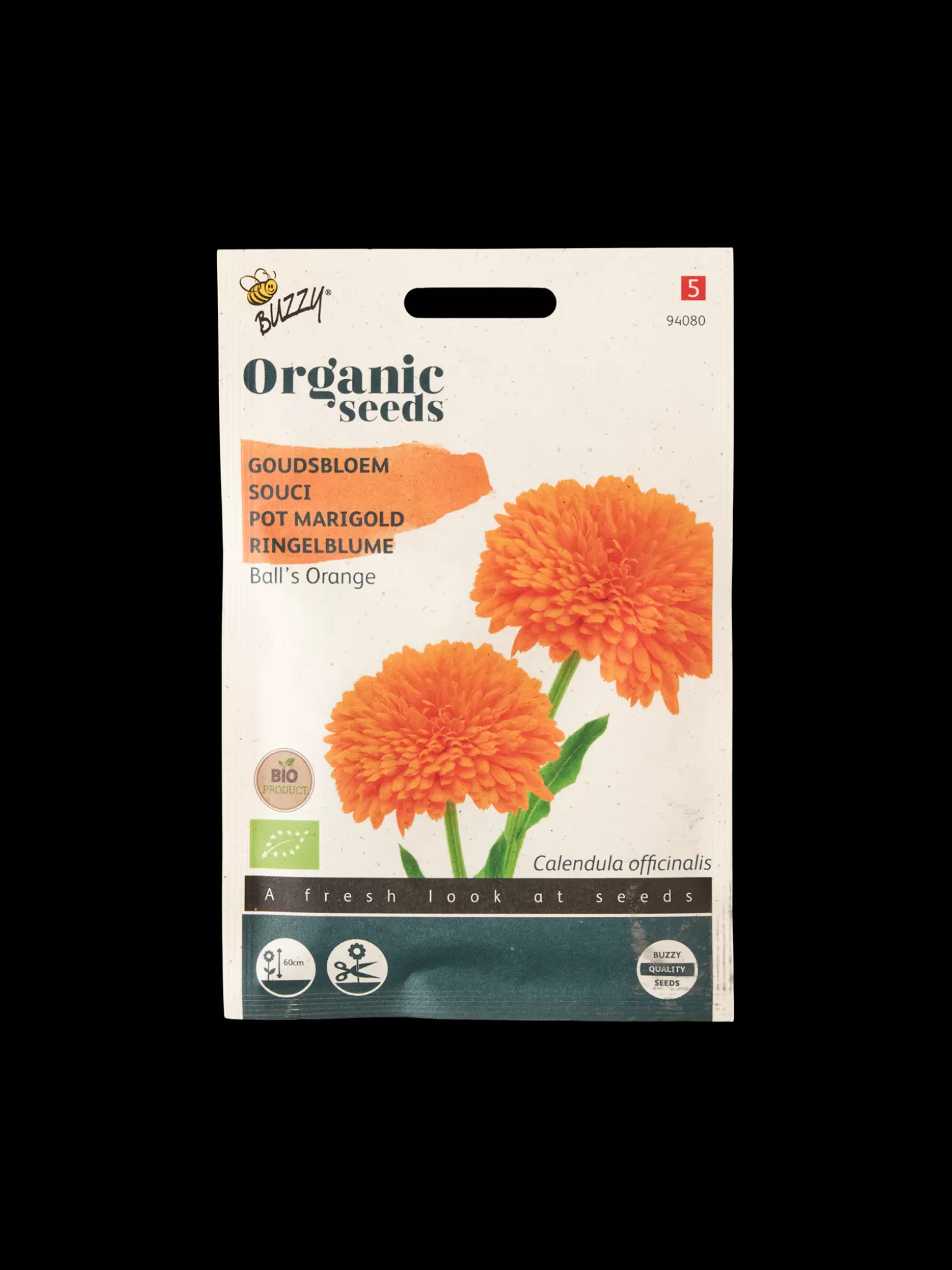 Søstrene Grene Buzzy® økologiske Ball's Orange Morgenfruefrø