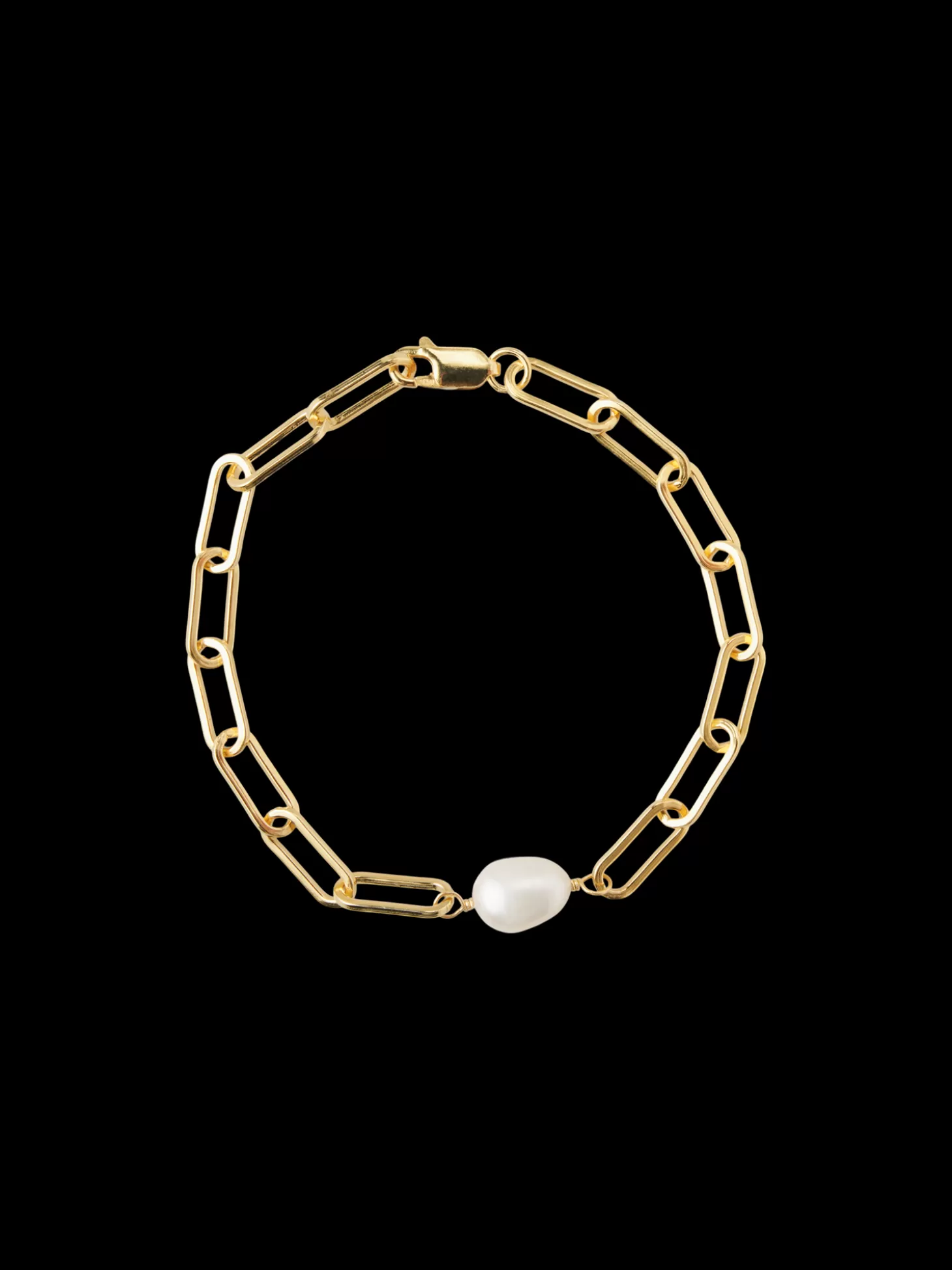 Søstrene Grene Chunky Pearl Chain-armbånd