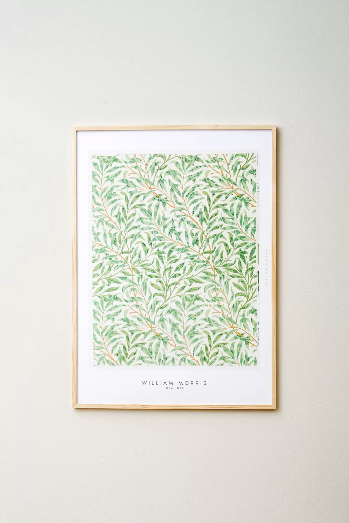 Søstrene Grene Plakat Green Leaves 50 X 70