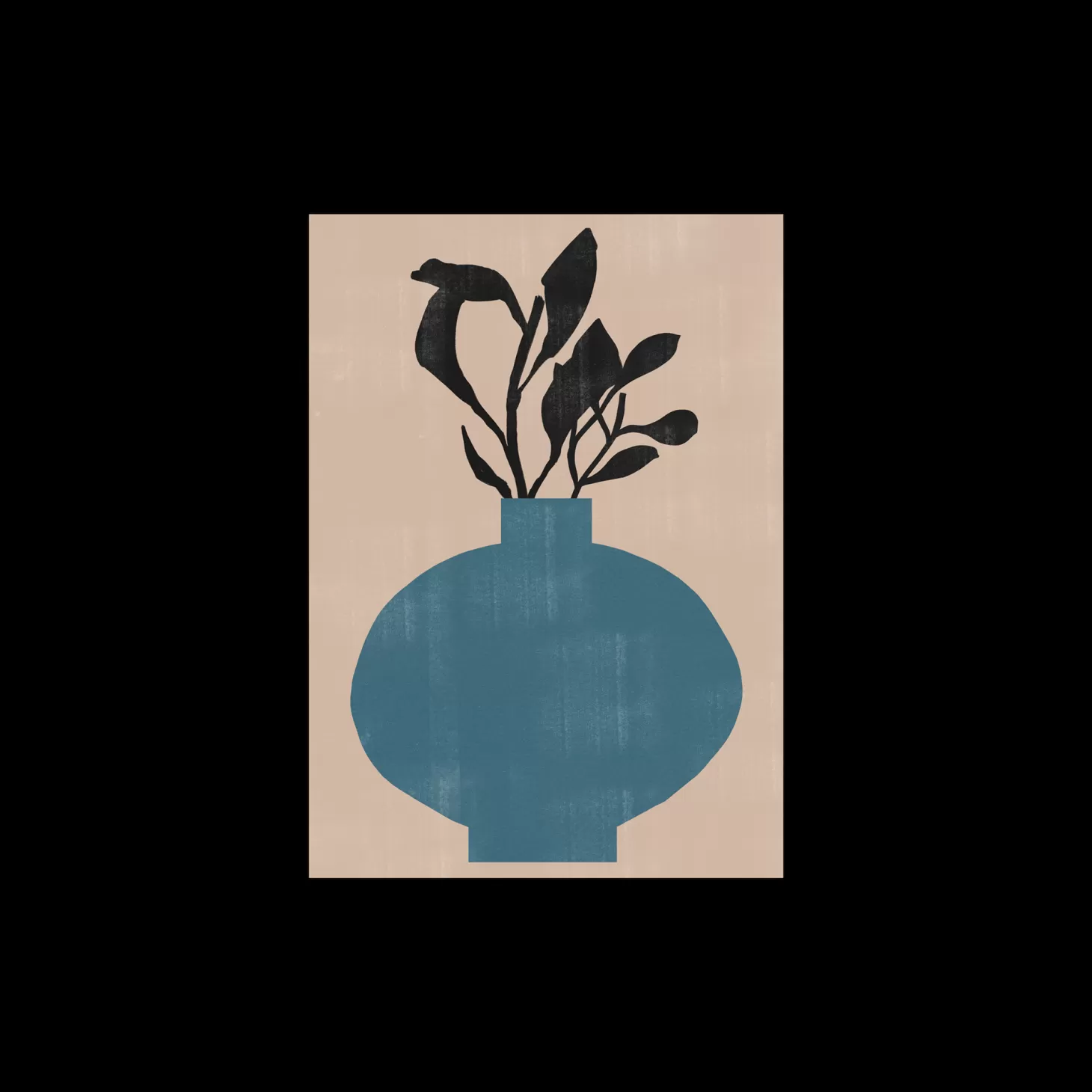 Søstrene Grene Plakat Vase No. 8 50 X 70